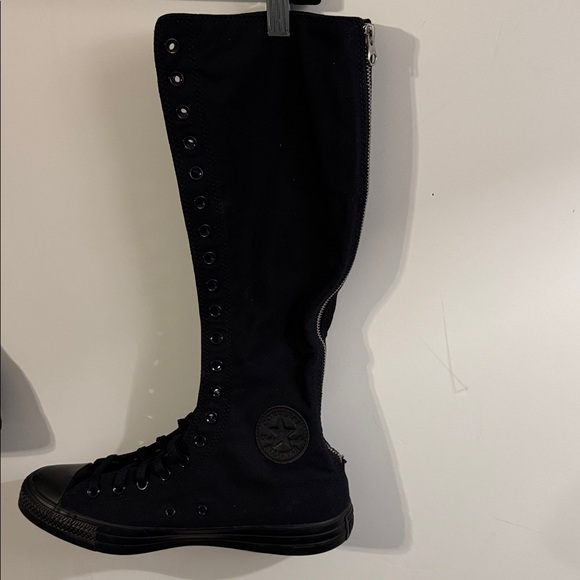 Converse Chuck Taylor All Stars Black High Lace-Up Sneaker NWOT Sz W 12.5 M 10.5 - Picture 14 of 14